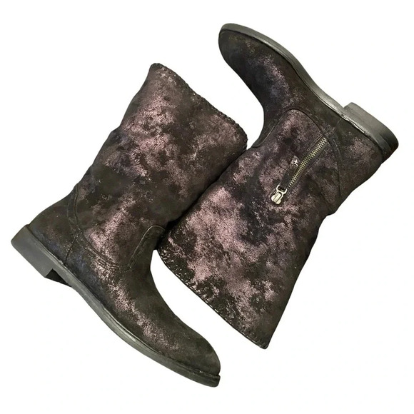 Trask Audra Shearling Boots - Picture 2 of 14